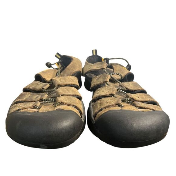 Keen Newport Waterproof Hiking Sandals Mens size 9.5 Brown Leather Outdoor Shoes main image 4